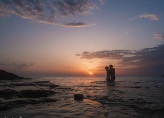 Ranieri e Nicole al tramonto a Gallipoli, Salento
