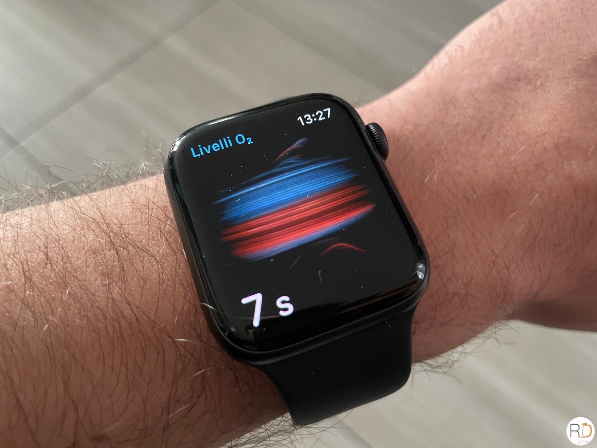 Apple Watch series 6 - Misurazione Livelli O2